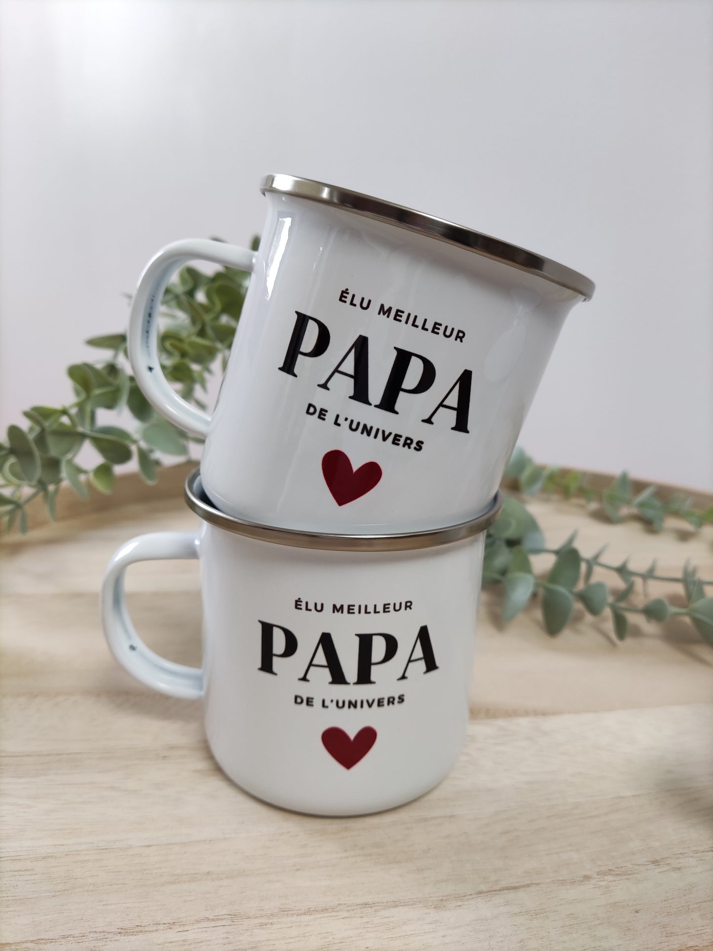 MUG personnalisé, tasse personnalisée, cœur , cadeau PAPA, cadeau Papi