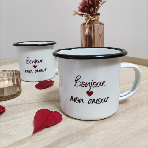 MUG personnalisé, tasse personnalisée, cœur ,saint Valentin, amour
